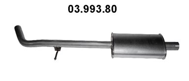 Obrázok Stredný tlmič výfuku Eberspächer Exhaust Aftermarket GmbH &C 03.993.80