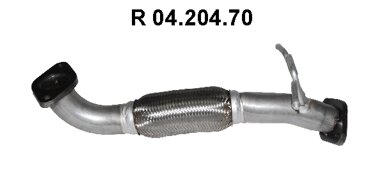 Obrázok Výfukové potrubie Eberspächer Exhaust Aftermarket GmbH &C 04.204.70