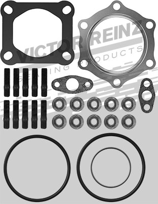 Obrázok Turbodúchadlo - montáżna sada REINZ-Dichtungs GmbH 04-10051-01