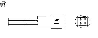 Obrázok Lambda sonda NGK 1888