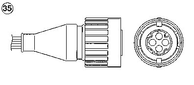 Obrázok Lambda sonda NGK 0295