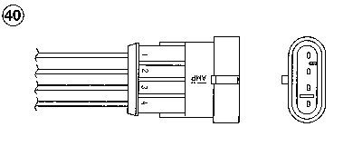 Obrázok Lambda sonda NGK 0409