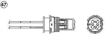 Obrázok Lambda sonda NGK 5682