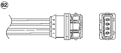 Obrázok Lambda sonda NGK 1948