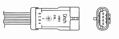 Obrázok Lambda sonda NGK 0380