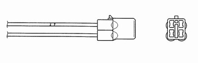 Obrázok Lambda sonda NGK 6491