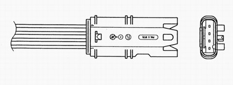 Obrázok Lambda sonda NGK 0072