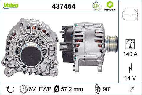 Obrázok Alternátor Valeo Service 437454