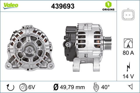 Obrázok Alternátor Valeo Service 439693