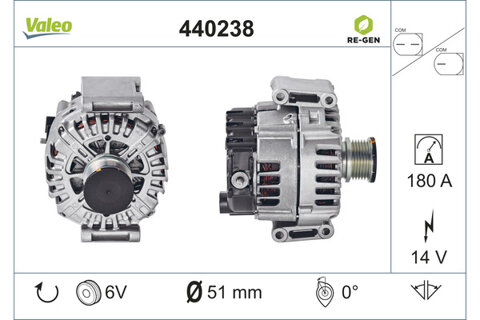 Obrázok Alternátor Valeo Service 440238