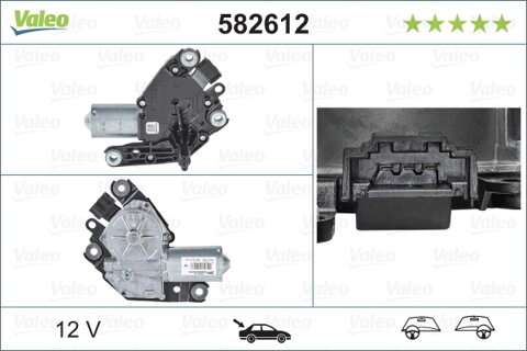 Obrázok Motor stieračov VALEO ORIGINAL PART 582612