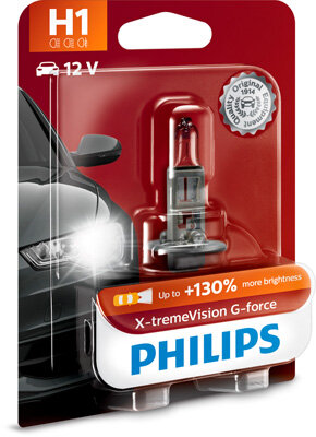 Obrázok Żiarovka PHILIPS X-tremeVision G-force 12258XVGB1