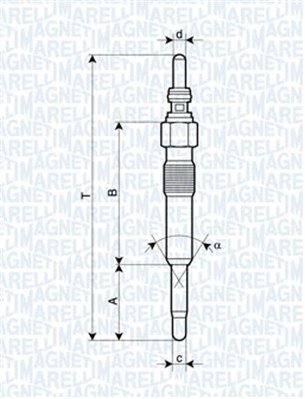 Obrázok żeraviaca sviečka MAGNETI MARELLI 062900028304