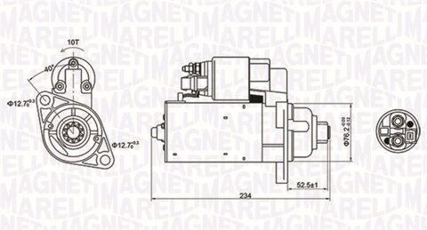 Obrázok Żtartér MAGNETI MARELLI 063721200010