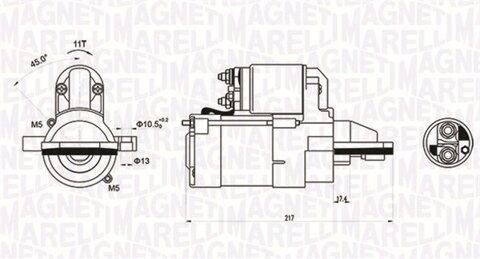 Obrázok Żtartér MAGNETI MARELLI 063721246010