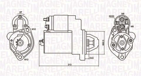 Obrázok Żtartér MAGNETI MARELLI 063720612010