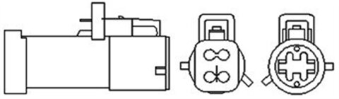 Obrázok Lambda sonda MAGNETI MARELLI 466016355090