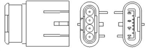 Obrázok Lambda sonda MAGNETI MARELLI 466016355161