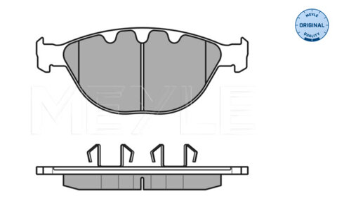 Obrázok Sada brzdových platničiek kotúčovej brzdy MEYLE GERMANY Autoparts AG 025 237 9120