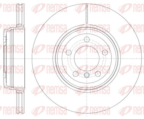 Obrázok Brzdový kotúč REMSA 6852.10