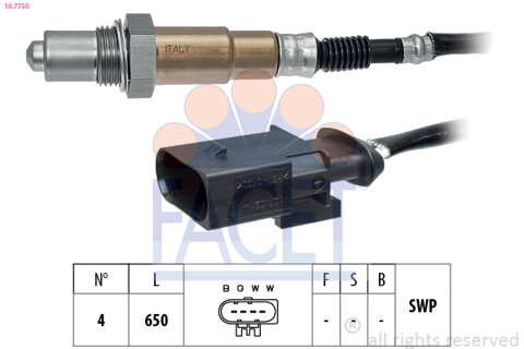 Obrázok Lambda sonda FACET 10.7750