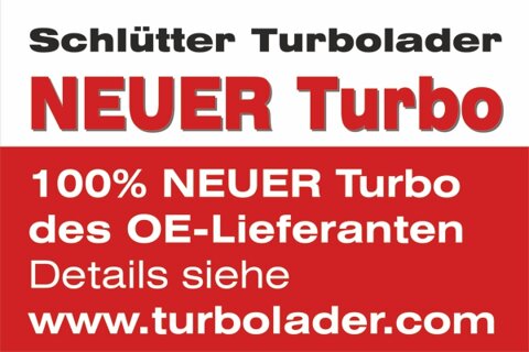 Obrázok Plniace dúchadlo SCHLÜTTER TURBOLADER GMBH 172-09090