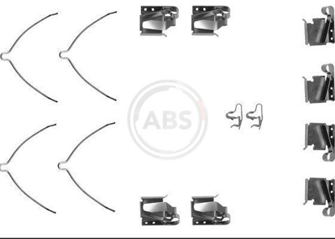 Obrázok Sada príslużenstva oblożenia kotúčovej brzdy A.B.S. ALL BRAKE SYSTEMS BV. 1268Q