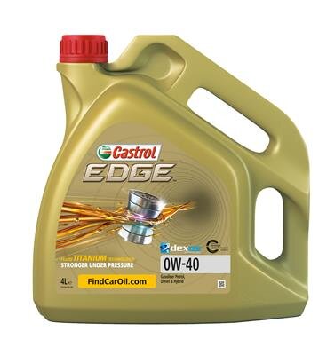 Obrázok Motorový olej Castrol EDGE 0W40 TITANIUM FST C3 4L