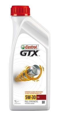 Obrázok Motorový olej CASTROL GTX 5W-30 C4 Syntetický olej, 5W-30, 1l 15900D