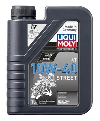 Obrázok Motocyklový olej Liqui Moly Motorbike 4T 10W40 Street 1L