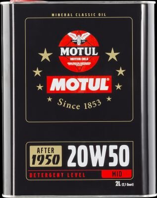 Obrázok Motorový olej MOTUL CLASSIC OIL 20W50 104511