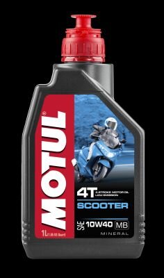 Obrázok Motorový olej MOTUL SCOOTER 4T 10W40 MB 105937