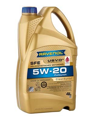 Obrázok Motorový olej RAVENOL RAVENOL SFE SAE 5W-20 1111110-004-01-999