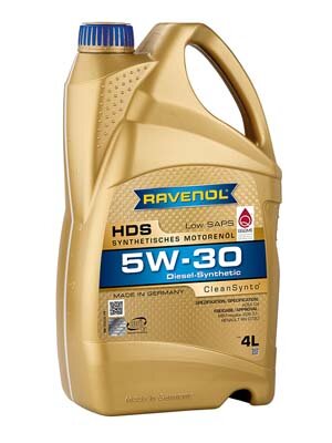 Obrázok Motorový olej RAVENOL RAVENOL HDS SAE 5W-30 1111121-004-01-999