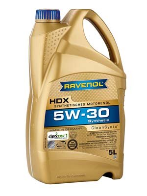 Obrázok RAVENOL HDX SAE 5W-30; 5 L (1111125-005-01-999)