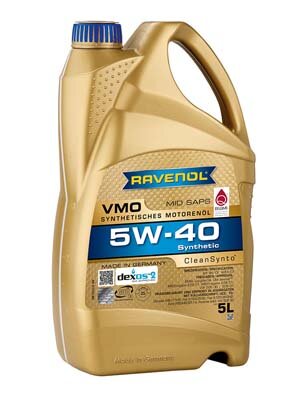 Obrázok RAVENOL VMO SAE 5W-40; 5 L (1111133-005-01-999)