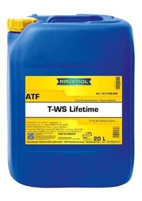 Obrázok Olej do automatickej prevodovky RAVENOL RAVENOL ATF T-WS Lifetime 1211106-020-01-999