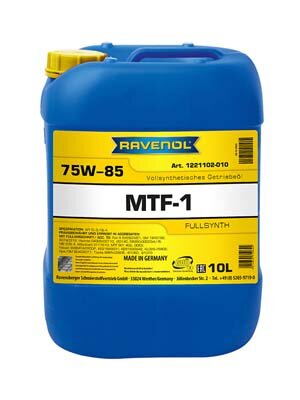 Obrázok RAVENOL MTF-1 SAE 75W-85; 10 L (4014835719644)