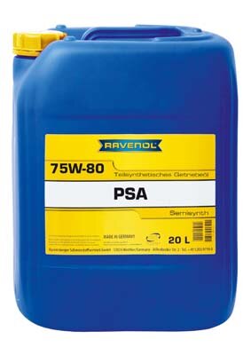 Obrázok RAVENOL Getriebeoel PSA SAE 75W-80; 20 L (4014835734128)