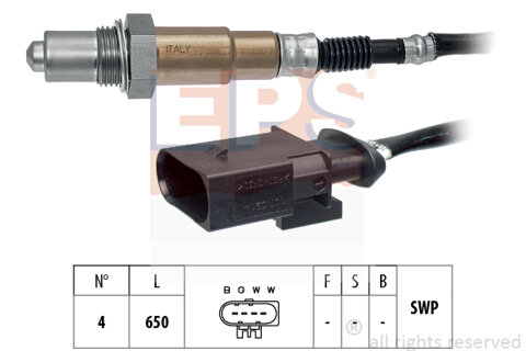 Obrázok Lambda sonda EPS Made in Italy - OE Equivalent 1.997.750