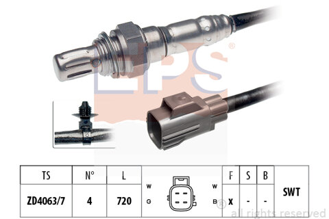 Obrázok Lambda sonda EPS Made in Italy - OE Equivalent 1.997.763