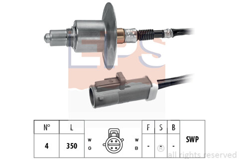 Obrázok Lambda sonda EPS Made in Italy - OE Equivalent 1.998.149