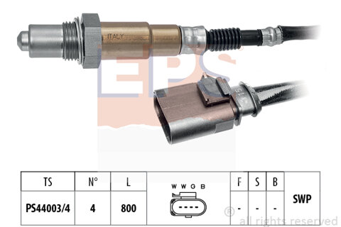 Obrázok Lambda sonda EPS Made in Italy - OE Equivalent 1.998.199