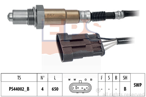 Obrázok Lambda sonda EPS Made in Italy - OE Equivalent 1.998.241