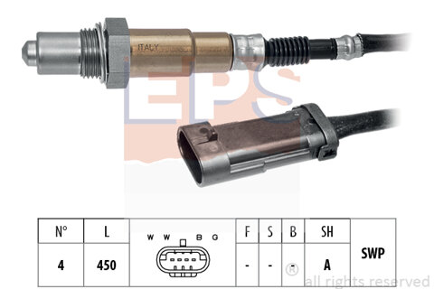 Obrázok Lambda sonda EPS AUTOMOTIVE  1.998.281