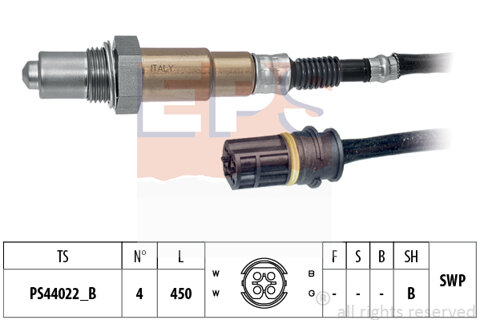 Obrázok Lambda sonda EPS Made in Italy - OE Equivalent 1.998.285