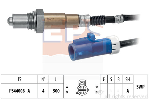 Obrázok Lambda sonda EPS Made in Italy - OE Equivalent 1.998.296