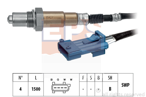 Obrázok Lambda sonda EPS AUTOMOTIVE  1.998.301