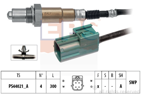 Obrázok Lambda sonda EPS Made in Italy - OE Equivalent 1.998.303