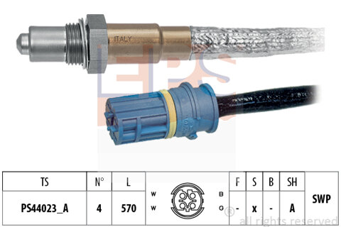 Obrázok Lambda sonda EPS Made in Italy - OE Equivalent 1.998.325